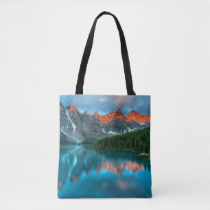Tote Bag Paysage de montagne et de lac pittoresque