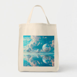 Tote Bag Paysage de nature surréaliste ciel rêveur