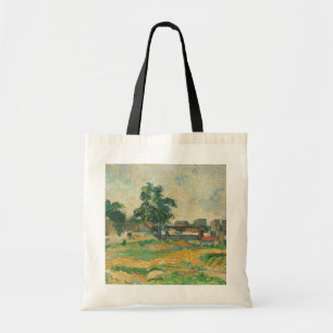 Tote Bag Paysage de Paul Cezanne près de Paris, C. 1876