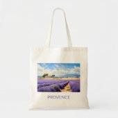 Tote Bag Paysage de Provence de charme (Devant)