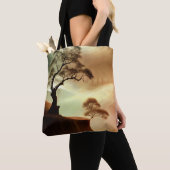 Tote Bag Paysage des arbres du désert (De près)