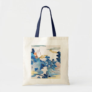 Tote Bag Paysage du lever de soleil japonais, Kuniyoshi, Uk