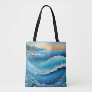 Tote Bag Paysage marin de Fantasia Waters