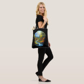 Tote Bag Paysage naturel (Sur le modèle)