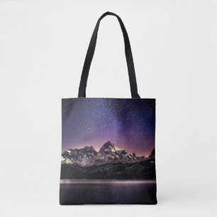 Tote Bag Paysage nocturne en Patagonie, Argentine, Sud