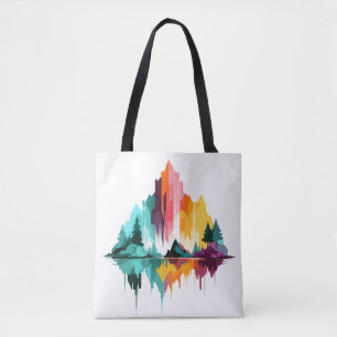 Tote Bag Paysage serein Calme nature paisible Montagnes