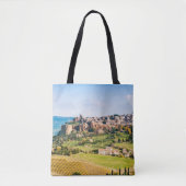 Tote Bag Paysage sur Orvieto (Devant)