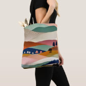 Tote Bag Paysage texturé (De près)