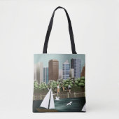 Tote Bag Paysage urbain (Devant)
