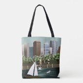 Tote Bag Paysage urbain (Dos)