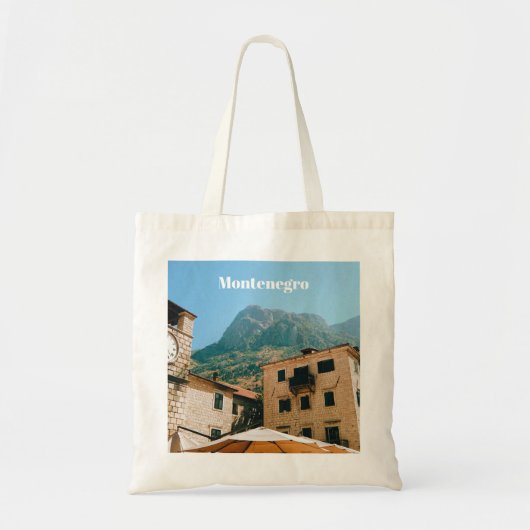 Tote Bag Paysage urbain du Monténégro (Devant)