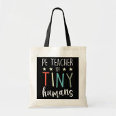 Tote Bag PE Enseignant De Minuscules Humains P E Enseignant (Devant)