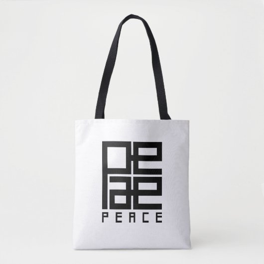 Tote Bag peace (Devant)