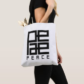 Tote Bag peace (De près)