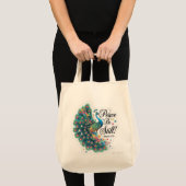 Tote Bag Peace be still grocery tote (Devant (produit))