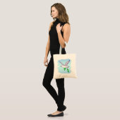 Tote Bag Peace Dove with Olive Branch Beach Fourre-tout (Devant (modèle))