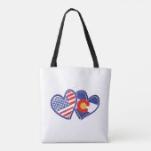 Tote Bag Peace Love Colorado (Dos)