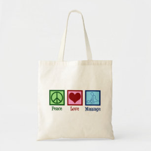Tote Bag Peace Love Massage Therapy