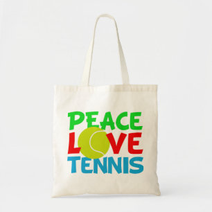 Tote Bag Peace Love Tennis