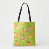 Tote Bag Peach Pattern 4 (Devant)