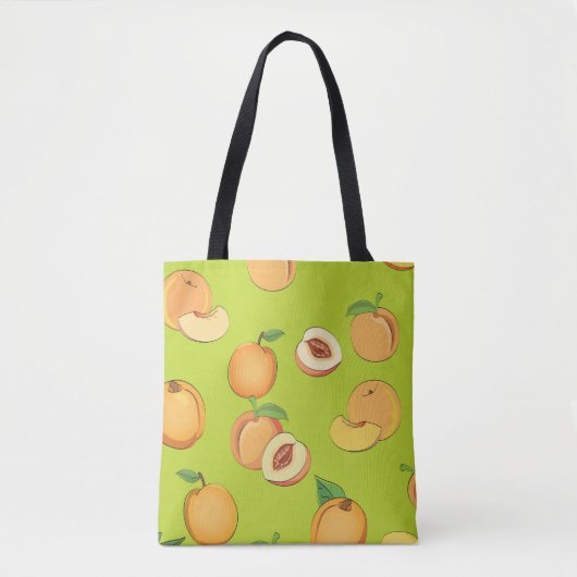 Tote Bag Peach Pattern 4 (Devant)