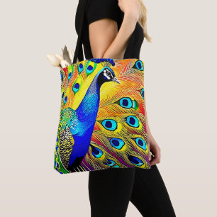 Tote Bag Peacock
