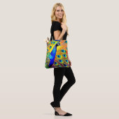 Tote Bag Peacock (Sur le modèle)