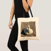 Tote Bag Peacock Blanc, Idaho (Devant (produit))