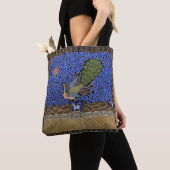 Tote Bag Peacock de la dynastie Qing (De près)