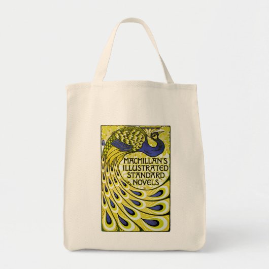 Tote Bag Peacock Edition, Illustraded de MacMillan (Devant)