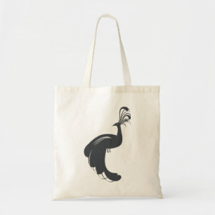 Tote Bag PEACOCK FLOURISH à MIDNIGHT Lightweight Fourre-tou