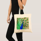 Tote Bag Peacock Plumage (Devant (produit))