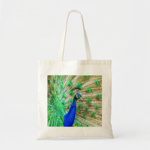 Tote Bag Peacock Plumage