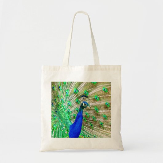 Tote Bag Peacock Plumage (Devant)