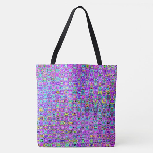 Tote Bag Peacock violet (Devant)