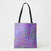 Tote Bag Peacock violet (Devant)