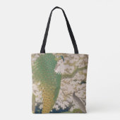 Tote Bag Peacocks et cerisier (1925) (Dos)