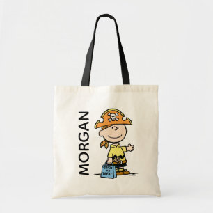 Tote Bag Peanuts Charlie Brown Pirate Halloween