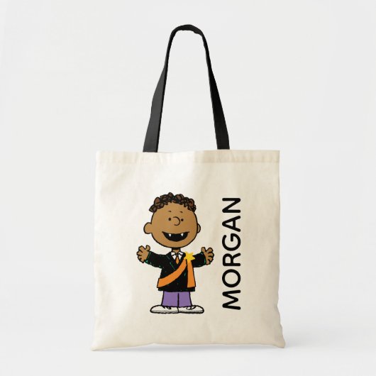 Tote Bag Peanuts | Franklin Halloween Vampire (Devant)
