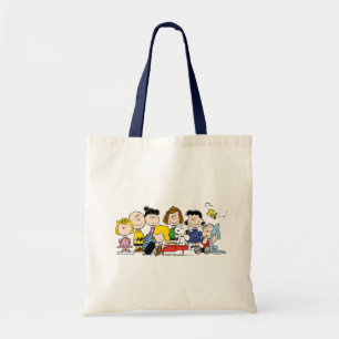 Tote Bag Peanuts Le Gang Autour du Piano