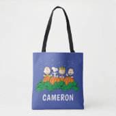 Tote Bag Peanuts | Le Grand Champ de Citrouilles (Devant)