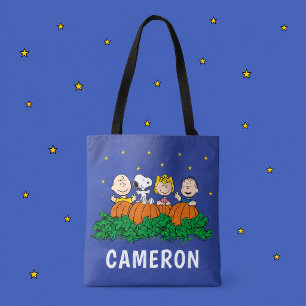 Tote Bag Peanuts Le Grand Champ de Citrouilles