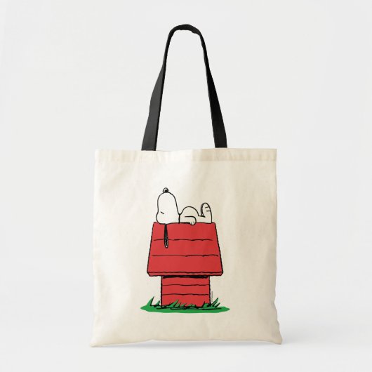 Tote Bag Peanuts | Snoopy faisant la sieste (Devant)