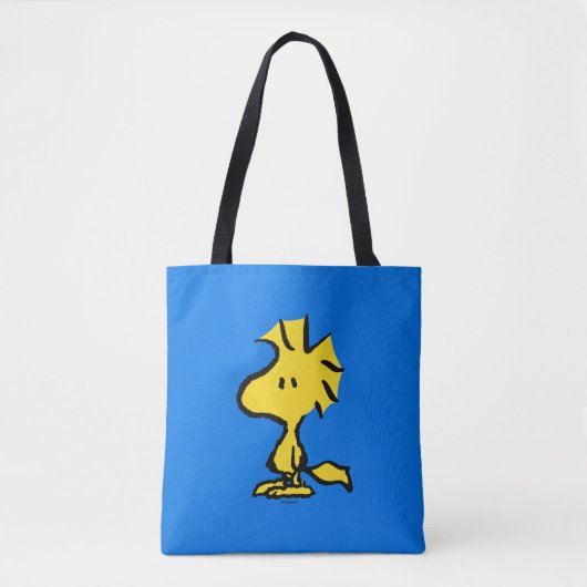 Tote Bag Peanuts | Snoopy's Friend Woodstock (Devant)