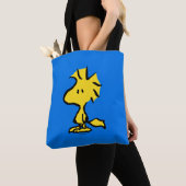 Tote Bag Peanuts | Snoopy's Friend Woodstock (De près)