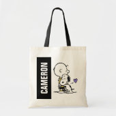 Tote Bag Peanuts | Valentine's Day | Charlie Brown & Snoopy (Devant)