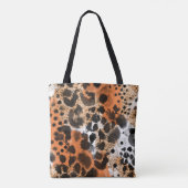 Tote Bag Peau animale : motif léopard créatif. (Dos)