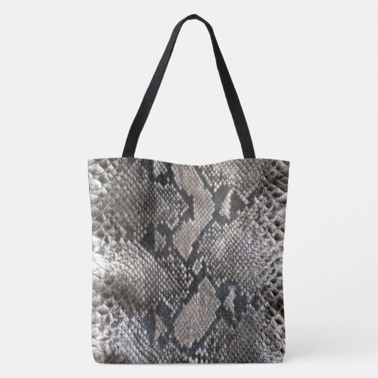 Tote Bag Peau de Serpent Python de luxe - Rich Elegant Mode (Dos)