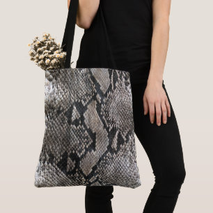 Tote Bag Peau de Serpent Python de luxe - Rich Elegant Mode