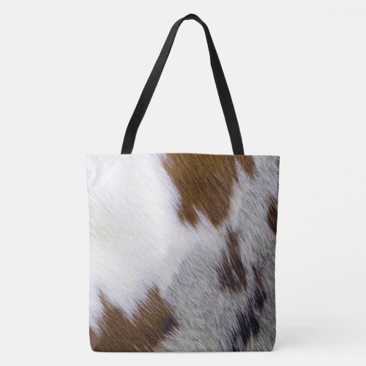 Tote Bag Peau de vache (Devant)